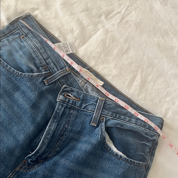 Levi’s ‘94 Baggy Jeans sz 30 x 31, EUC classic Blue Denim Jeans, wide leg barrel - Picture 9 of 12